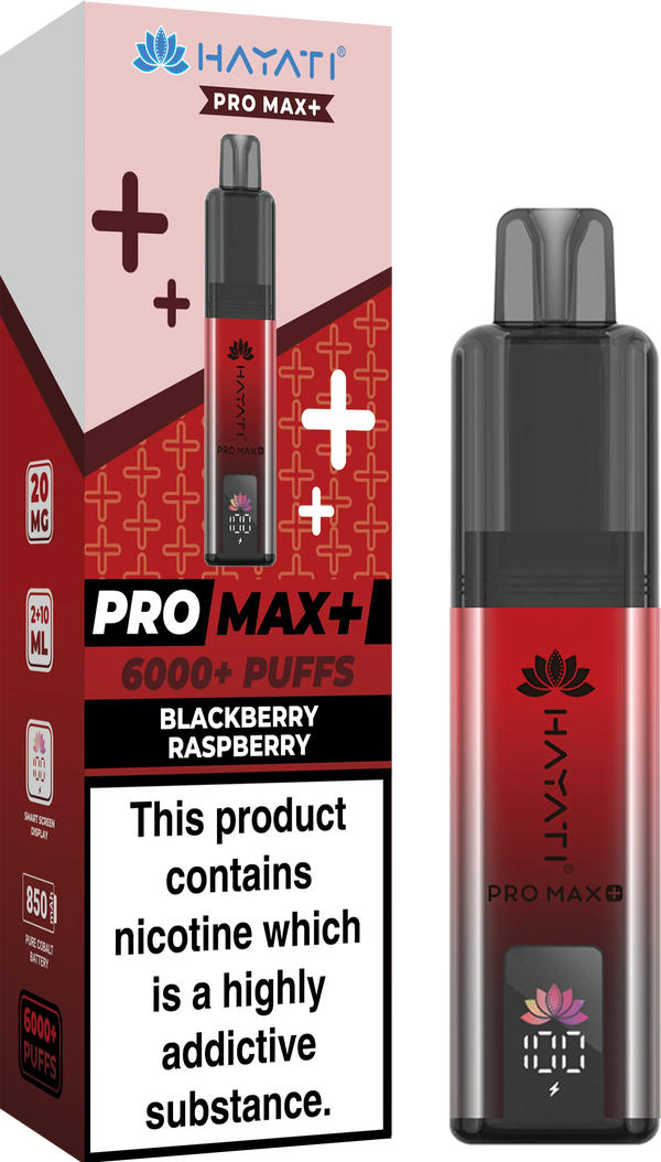 Hayati Pro Max 6000 Puffs Disposable Vape Pack of 10 - Vape wholesale supplies 