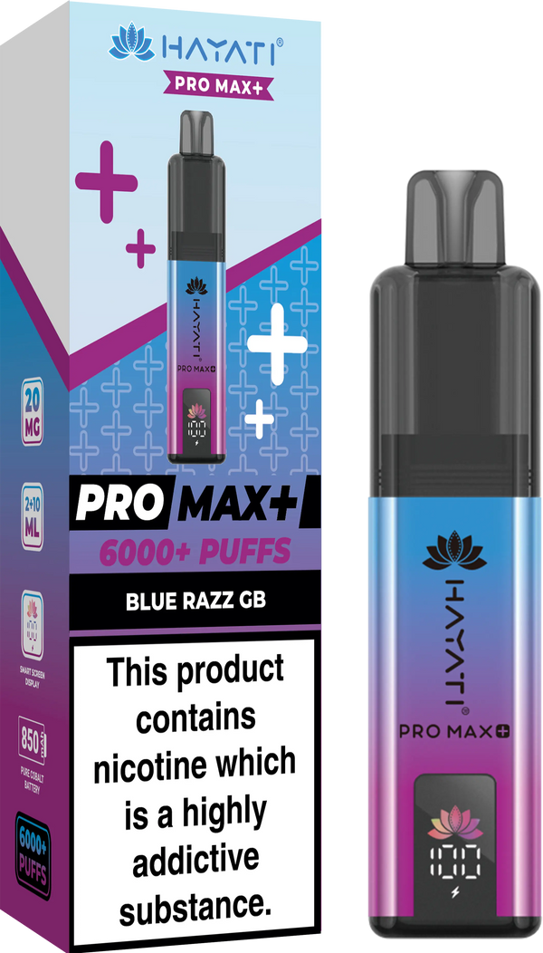 Hayati Pro Max 6000 Puffs Disposable Vape Pack of 10 - Vape wholesale supplies 