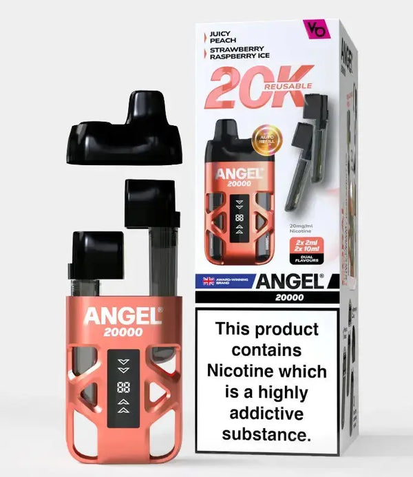 Angel 20000 Disposable Vape Box of 5 AngelNot Found Vape wholesale supplies