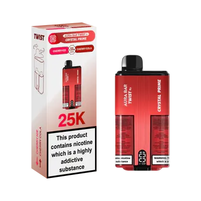 Crystal Prime Twist 25000 Disposable Vape - Vape Mart Uk