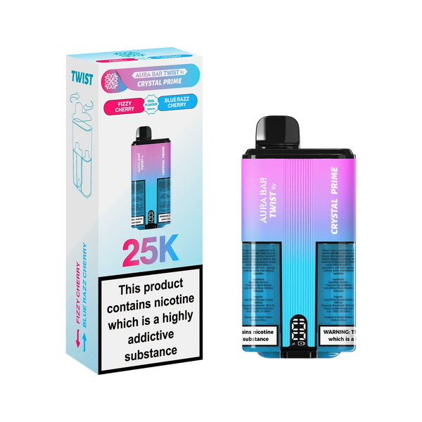 Crystal Prime Twist 25000 Disposable Vape - Vape Mart Uk