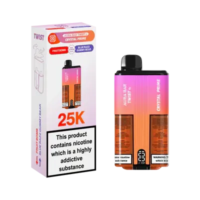 Crystal Prime Twist 25000 Disposable Vape - Vape Mart Uk