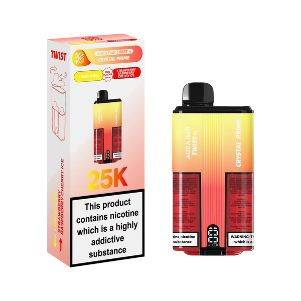 Crystal Prime Twist 25000 Disposable Vape - Vape Mart Uk