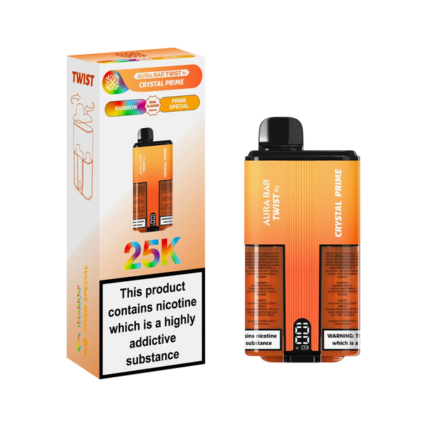 Crystal Prime Twist 25000 Disposable Vape - Vape Mart Uk