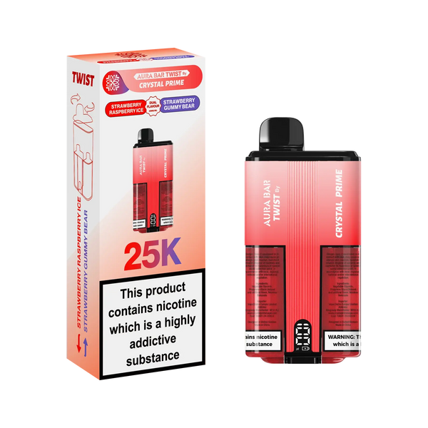 Crystal Prime Twist 25000 Disposable Vape - Vape Mart Uk