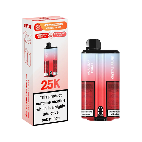 Crystal Prime Twist 25000 Disposable Vape - Vape Mart Uk