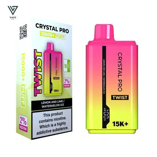 Crystal Pro Twist 15000 Puffs Disposable Vape - Vape Mart Uk