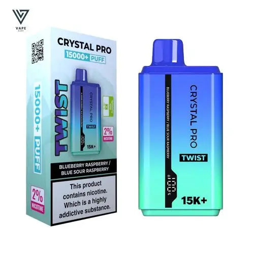 Crystal Pro Twist 15000 Puffs Disposable Vape - Vape Mart Uk