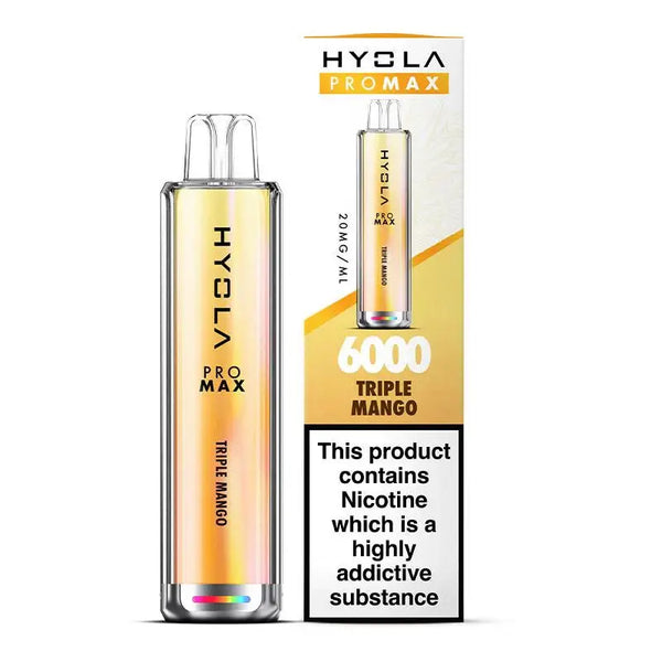 HYOLA PRO MAX 6000 Disposable Vape - Vape Mart Uk