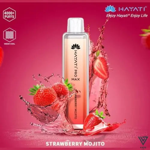 Hayati Pro Max 4000 Disposable Vape 20mg - Vape Mart Uk