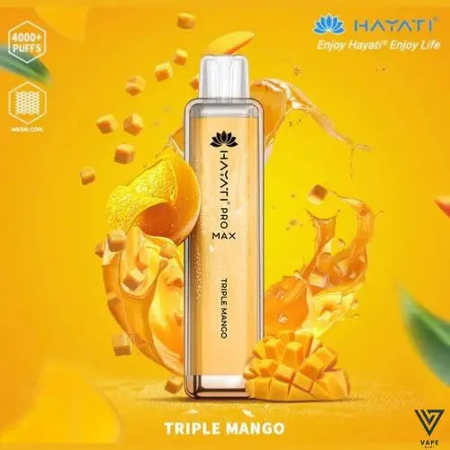 Hayati Pro Max 4000 Disposable Vape 20mg - Vape Mart Uk