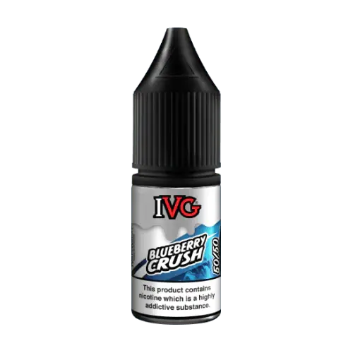 IVG - 50/50 -BLUEBERRY CRUSH - 10ML BOX OF 10 My Store