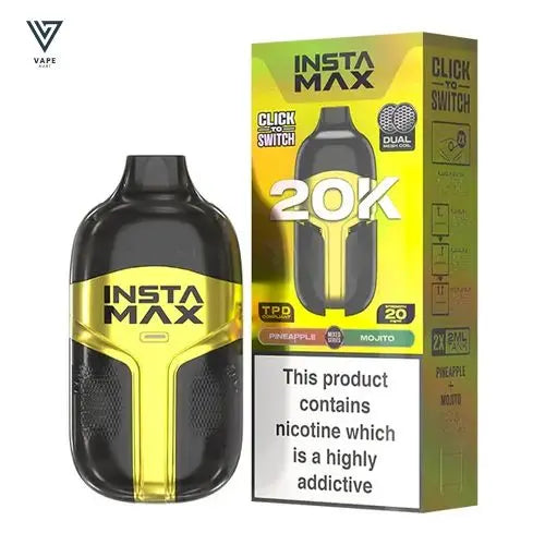 Insta Max 20000 Puffs Disposable Vape - Vape Mart Uk