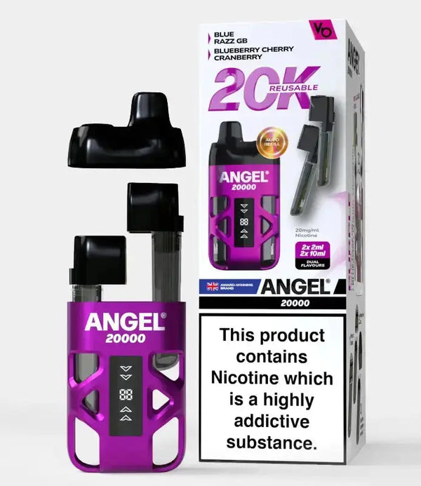 Angel 20000 Disposable Vape Box of 5 AngelNot Found Vape wholesale supplies