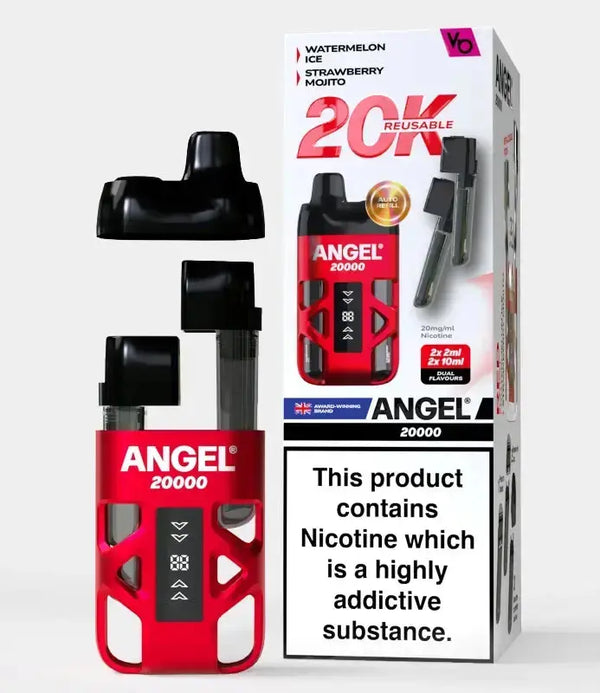 Angel 20000 Disposable Vape Box of 5 AngelNot Found Vape wholesale supplies