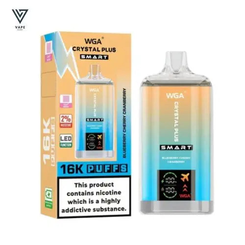 WGA Crystal Plus Smart 16000+ Puffs Disposable Vape - Vape Mart Uk