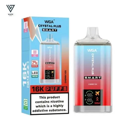 WGA Crystal Plus Smart 16000+ Puffs Disposable Vape - Vape Mart Uk