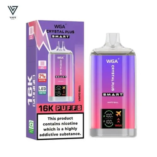WGA Crystal Plus Smart 16000+ Puffs Disposable Vape - Vape Mart Uk