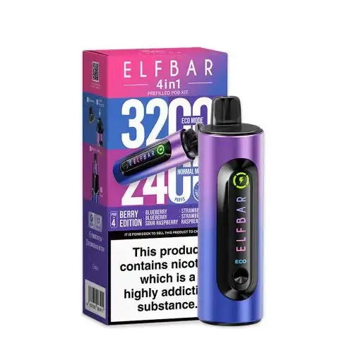 Buy Elf Bar 4-in-1IPrefilled Pod Vape Kit-Pack of 5 In UK