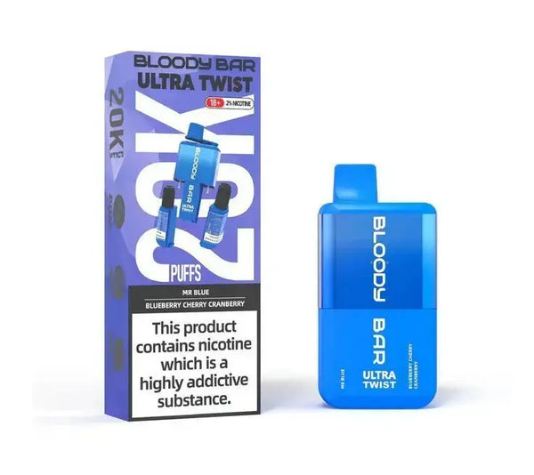 Bloody Bar Ultra Twist 20000 Puffs Disposable Vape Box of 5 My StoreNot Found Vape wholesale supplies