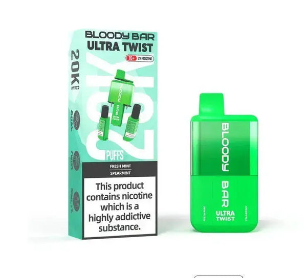 Bloody Bar Ultra Twist 20000 Puffs Disposable Vape Box of 5 My StoreNot Found Vape wholesale supplies