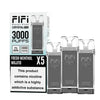 Crystal FIFI 3000 Puffs 5 In 1 Replacement Pods Vape Mart UK