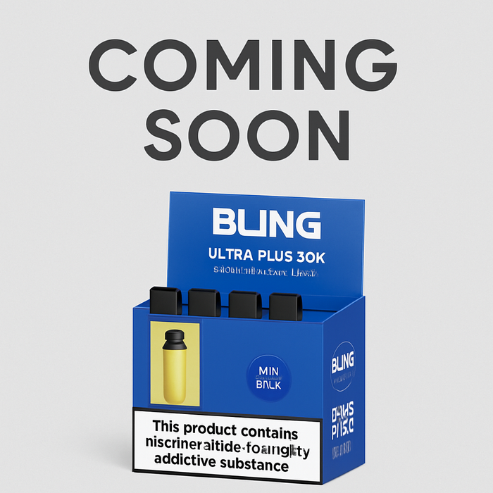 The Bling Ultra Plus 30K Replacement Pods – – 2ml Prefilled Pods