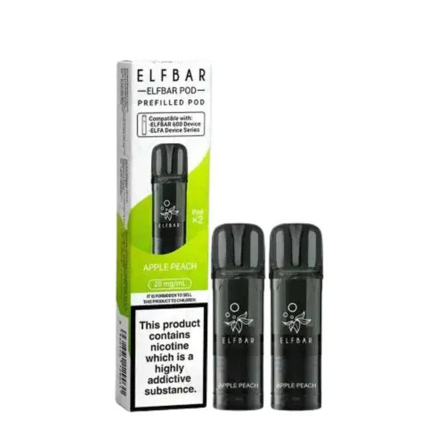 Elf Bar 600 Prefilled Replacement Pods – – 2ml Prefilled Pods