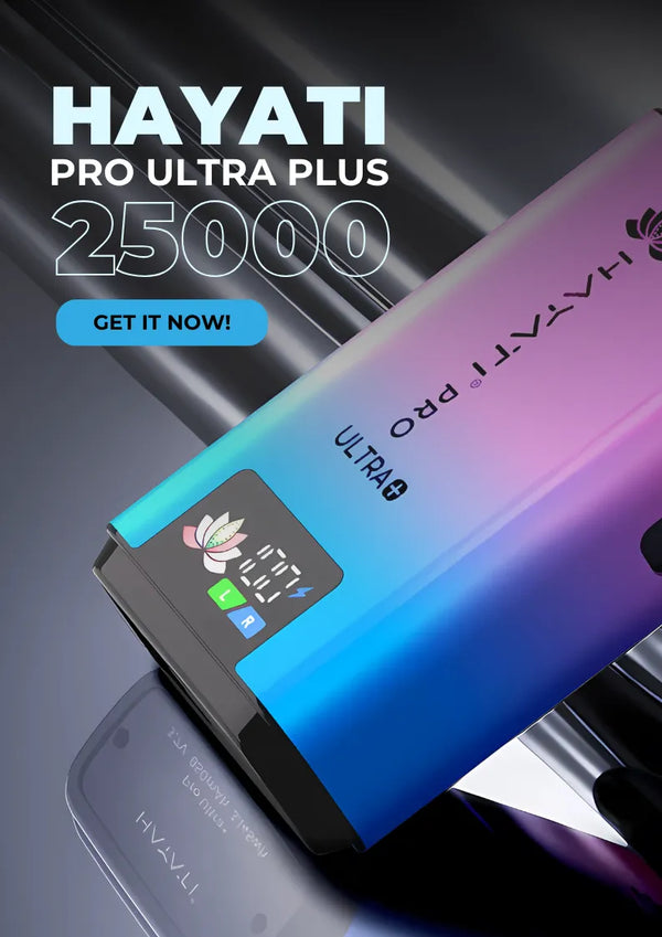 Hayati Pro Ultra Plus 25000 Puffs Vape Kit