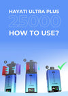 Hayati Pro Ultra Plus 25000 Puffs Vape Kit