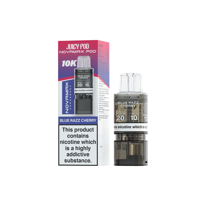Juicy Pod Novamax 10K Replacement Pods – – 2ml Prefilled Pods