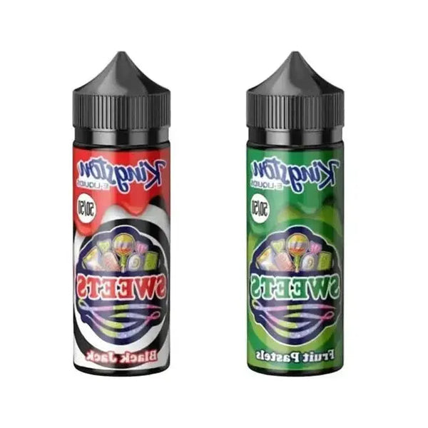 Kingston 50/50 Sweets 100ML Shortfill - Vape wholesale supplies