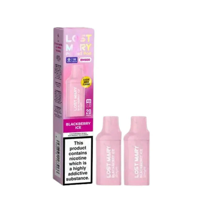 Lost Mary BM600 Replacement Pods – – 2ml Prefilled Pods