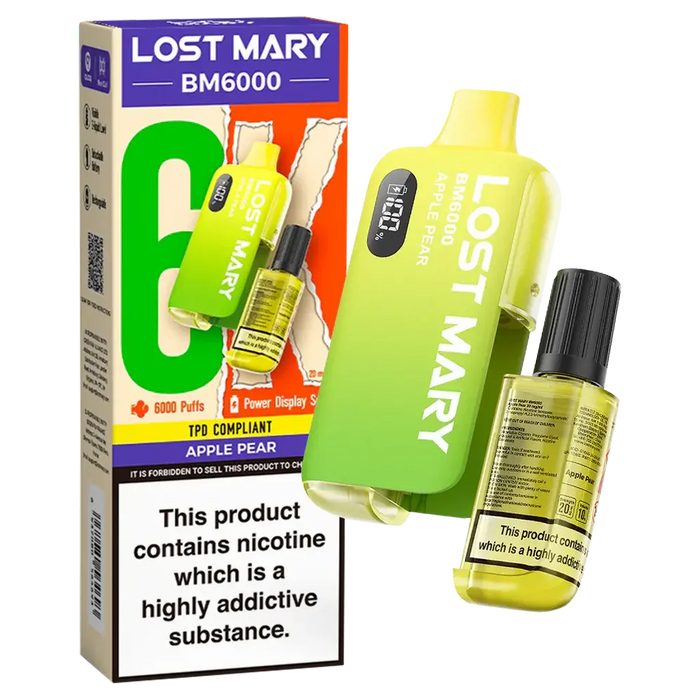 Lost Mary BM6000 Prefilled Vape Kit 6000 Puffs