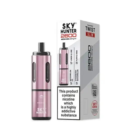 Sky Hunter 2600 Prefilled Pod Vape Kit - Box of 5 Vape Wholesale Supplies