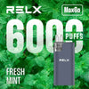 Relx Max Go 6000 Disposable Vape- Box of 5 RELXNot Found Vape wholesale supplies