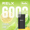 Relx Max Go 6000 Disposable Vape- Box of 5 RELXNot Found Vape wholesale supplies
