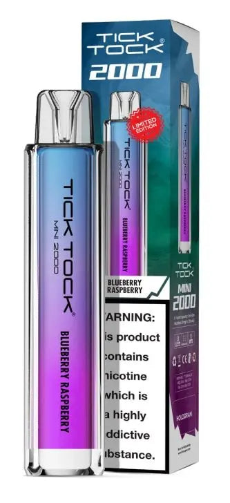 Tick Tock Mini 2000 Prefilled Rechargeable Pod Vape Kit -