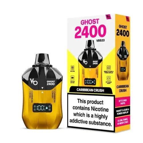 Vapes Bars Ghost 2400 Puffs Disposble Vape Box of 5 My StoreNot Found Vape wholesale supplies